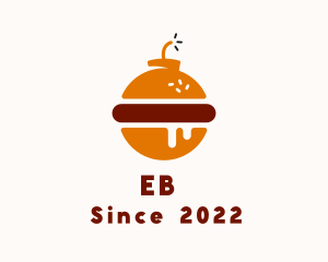 Cuisine - Bomb Burger Street Food logo design