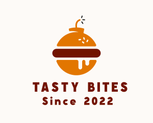 Meal - Bomb Burger Street Food logo design