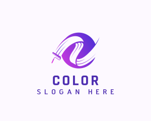 Contractor - Roller Painting Refurbish logo design