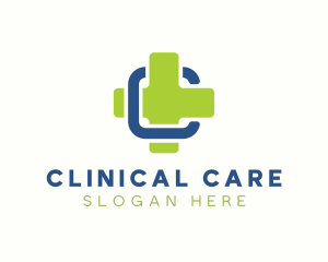 Medical Care Letter C logo design