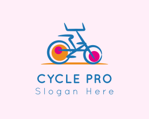 Cycling - Bicycle Fitness Cycling logo design