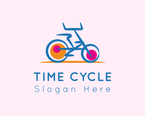 Bicycle Fitness Cycling logo design