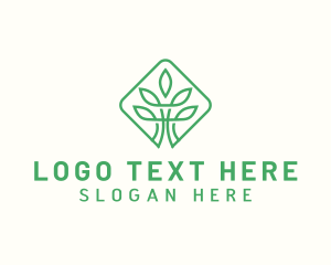 Lawn - Tree Eco Organic logo design