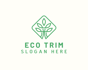 Tree Eco Organic logo design