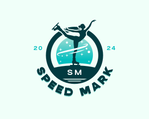 Skater Lady Tournament logo design