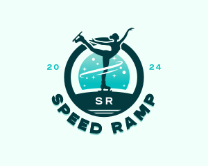 Skater Lady Tournament logo design