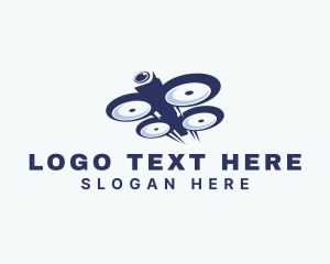 Gadget - Drone Aerial Photography logo design