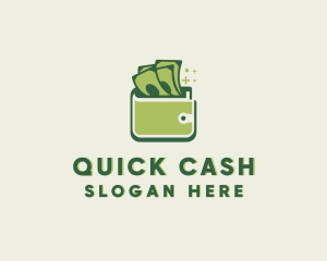 Cash Wallet Savings logo design