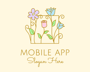 Spring - Minimalist Plant Flowers logo design