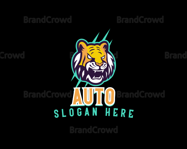 Wild Tiger Game Logo