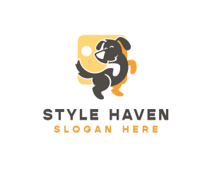 Shelter - Dog Puppy Training logo design