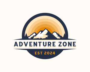 Mountain Peak Adventure logo design