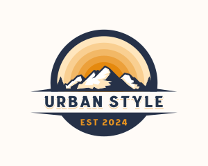 Summit - Mountain Peak Adventure logo design