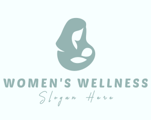 Gynecologist - Mom Breastfeed Baby logo design
