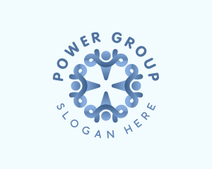 Group - Support Group Community logo design