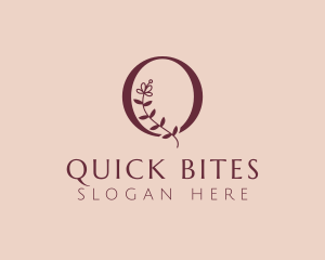 Floral Spa Letter Q logo design