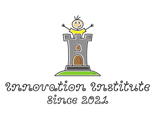 Institute - Kid Castle Daycare logo design