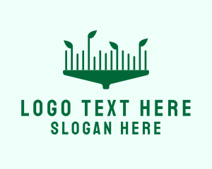 Landscaping - Home Landscaping Rake logo design