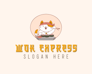 Cat Sushi Dining Logo