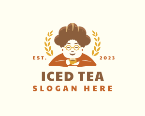 Coffee Bread Grandma logo design