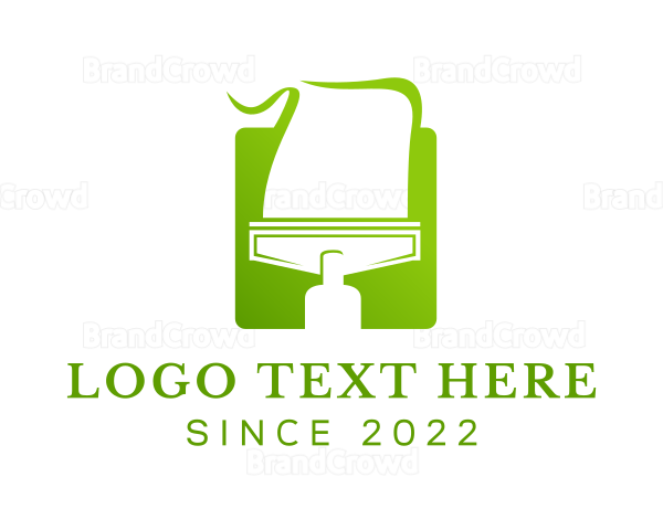 carpet cleaning logo design