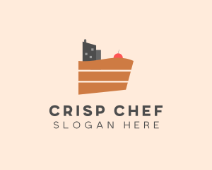 Cherry City Cake  logo design