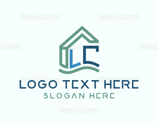 House Monogram Letter LC Logo