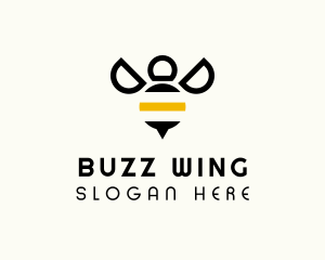 Insect - Minimalist Bee Insect logo design