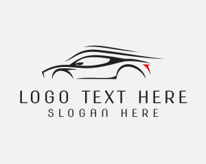 Speed - Fast Car Motorsport logo design