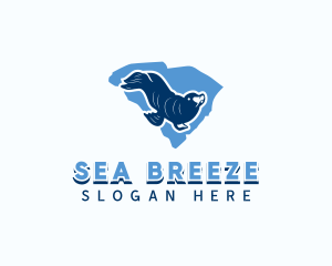 South Carolina Sea Lion logo design