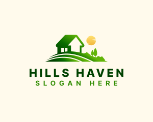 Lawn Yard Landscaping logo design