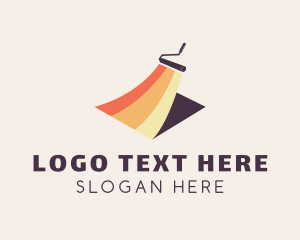 Tools - Paint Painting Roller logo design