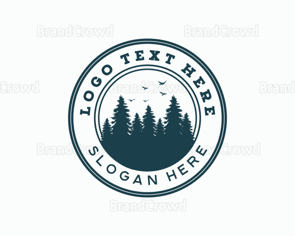 Pine Tree Forest Logo