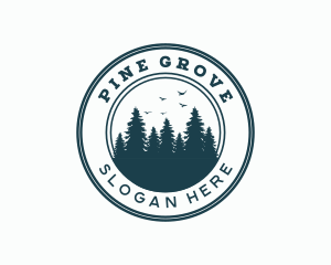 Pine - Pine Tree Forest logo design