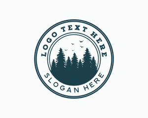 Pine Tree Forest Logo