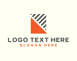 Geometric - Generic Company Stripes logo design