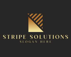Generic Company Stripes logo design