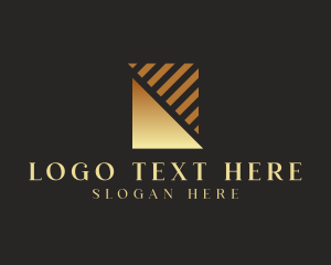 Pr - Generic Company Stripes logo design