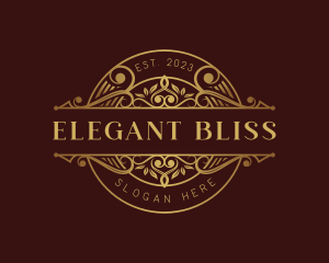 Luxury Floral Ornament Logo