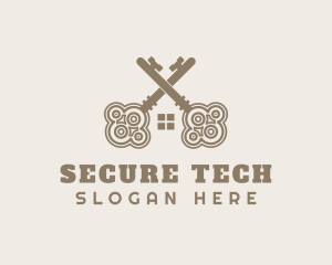 Security - Secure Key Realtor logo design