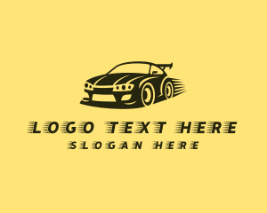 Speed - Car Automotive Motorsport logo design