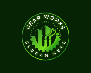 Manufacturing Gear Factory logo design