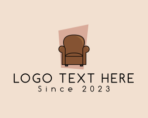 Love Seat - Seat Armchair Furniture logo design