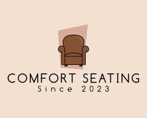 Seat Armchair Furniture logo design