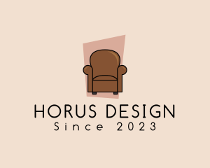 Seat Armchair Furniture logo design