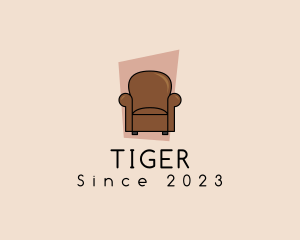 Chair - Seat Armchair Furniture logo design