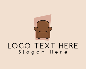 Seat Armchair Furniture Logo