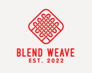 Weave Textile Pattern  logo design