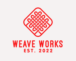 Weave - Weave Textile Pattern logo design