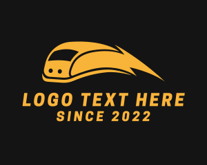 Subway - Lightning Bullet Train logo design